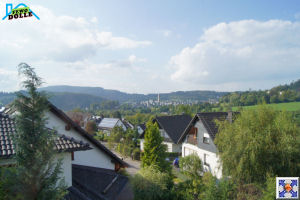 Zentrum von Schmallenberg mit der St. Alexander Kirche